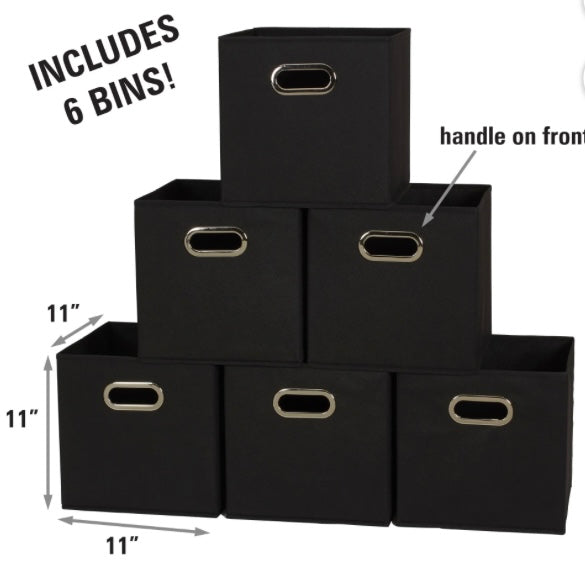 Household Essentials 6-PC Storage Cube Set