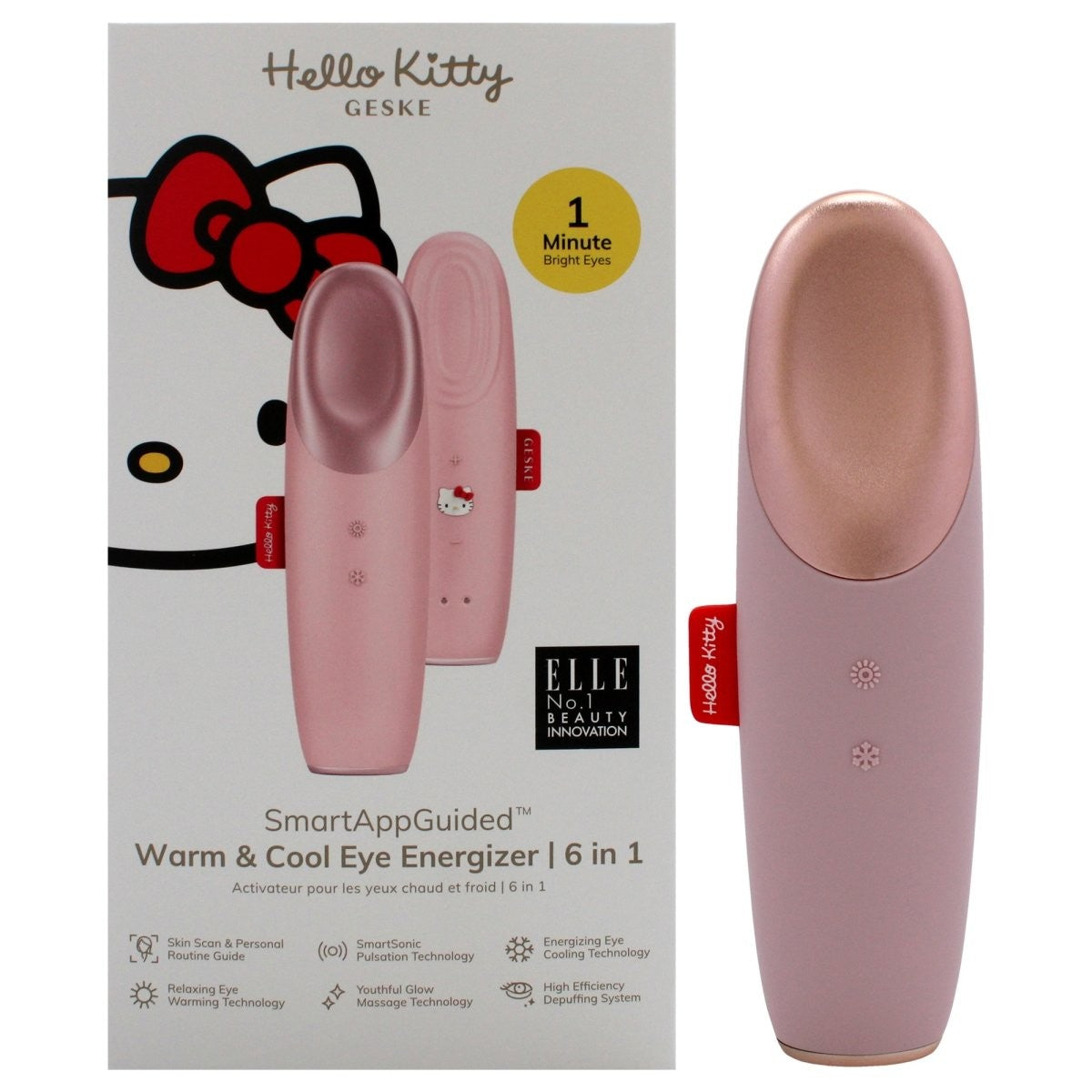 I0145098 Hello Kitty Warm & Cool Eye Energizer 6 in 1 - Pink