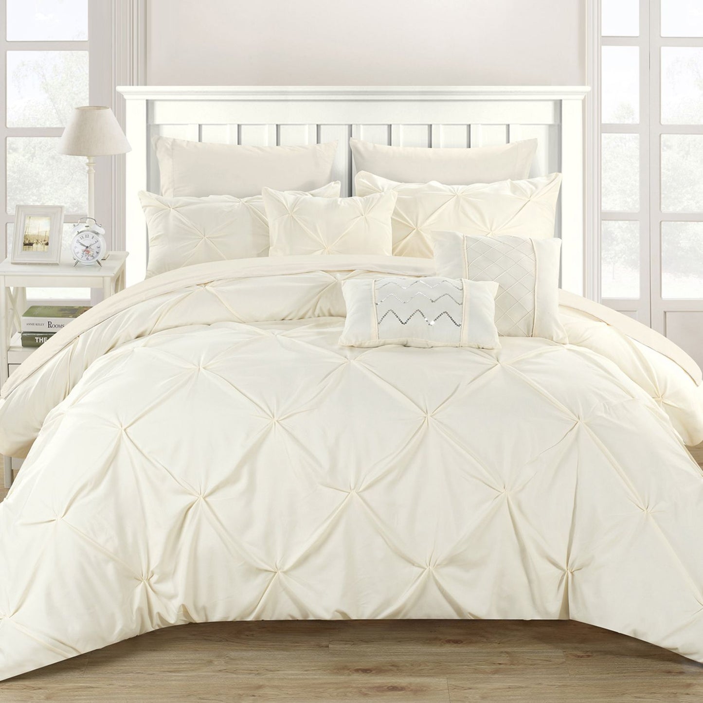 Chic Home Hannah 10-piece Bedding Set, Queen