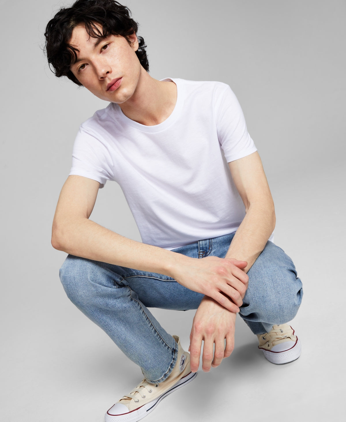 Mens Crewneck Short Sleeve T-Shirt