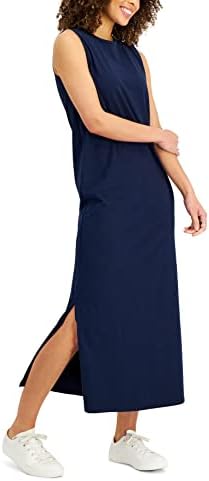 Style Women's Cotton Sleeveless Maxi Dress