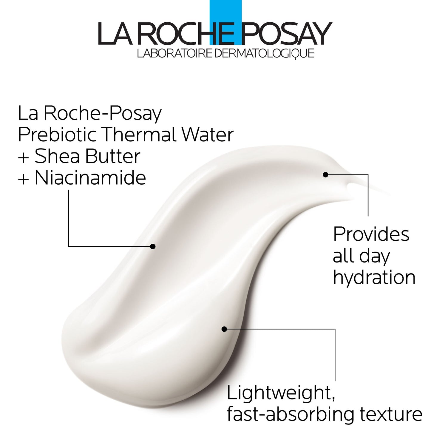 La Roche-Posay Lipikar Moisturizing Body Cream with Shea Butter, 13.5 OZ