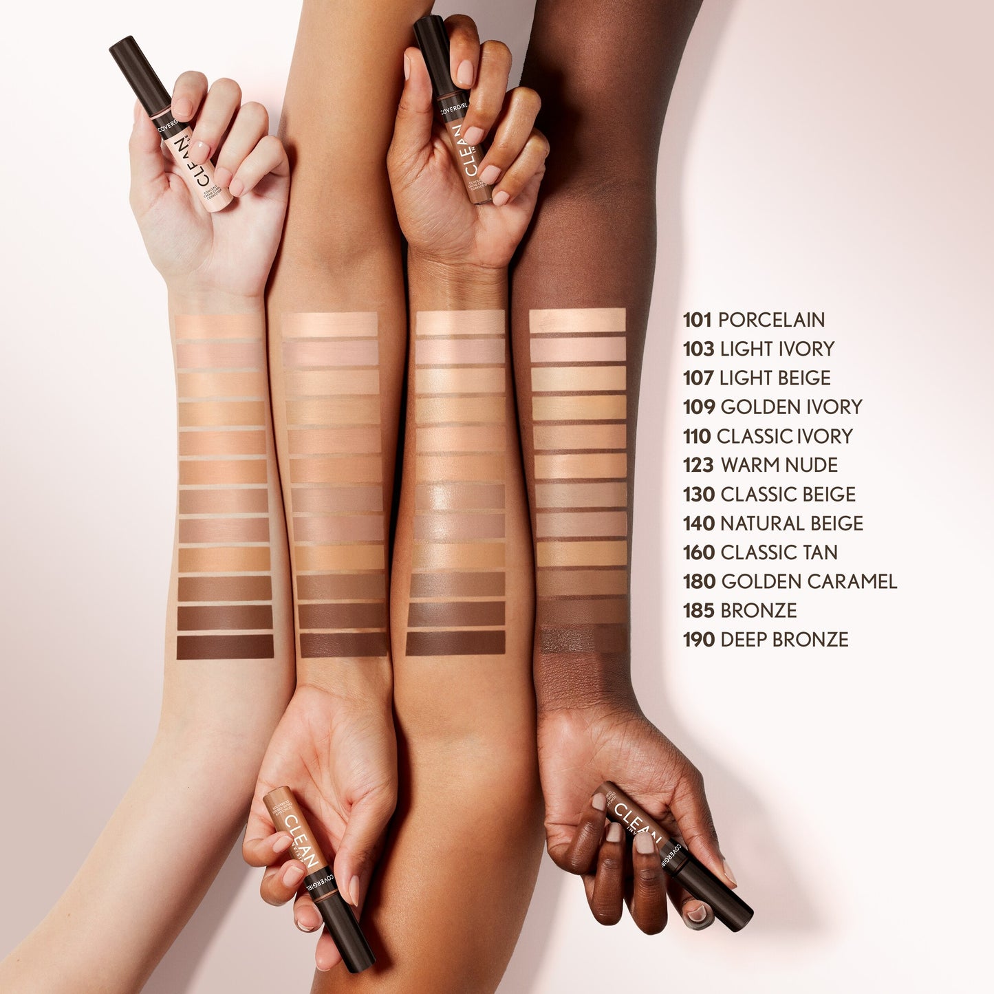 Covergirl Clean Invisible Concealer, Bronze