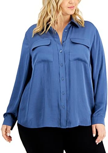 Women's Plus Size Utility Blouse