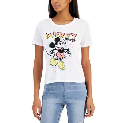 Disney Juniors' Mickey Mouse Graphic T-Shirt - White
