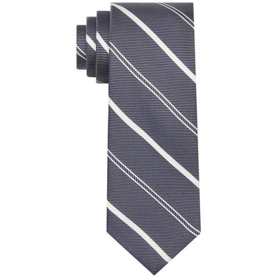 Tommy Hilfiger Men's Salt Lake Stripe Tie - Navy
