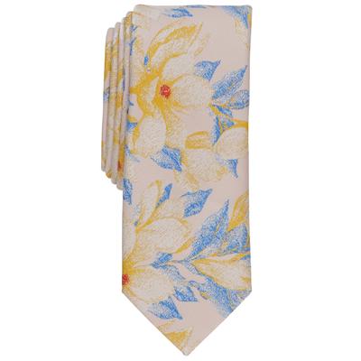 Bar Iii Men's Iris Skinny Floral Tie, Created for Macy's