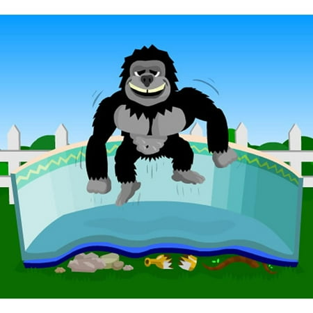 Blue Wave 12' Round Gorilla Floor Padding, Geotextile Liner Protector for Above Ground Pools
