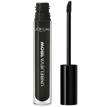 L'Oreal Paris Unbelieva-Brow Longwear Waterproof Tinted Brow Gel, Black