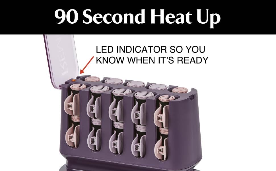 Remington Pro Hair Setter Hot Rollers, Curlers With Thermaluxe Advanced Thermal Technology