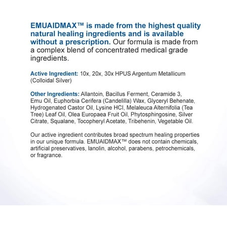 Emuaid Maximum Strength First Aid Ointment, 2 Oz