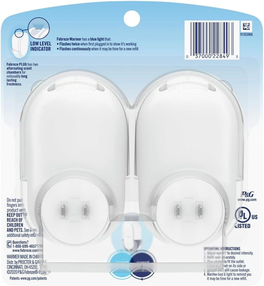 Febreze Noticeables Dual Scented Oil Warmer, 1.75-Ounce, 2 Count (Pack of 2)