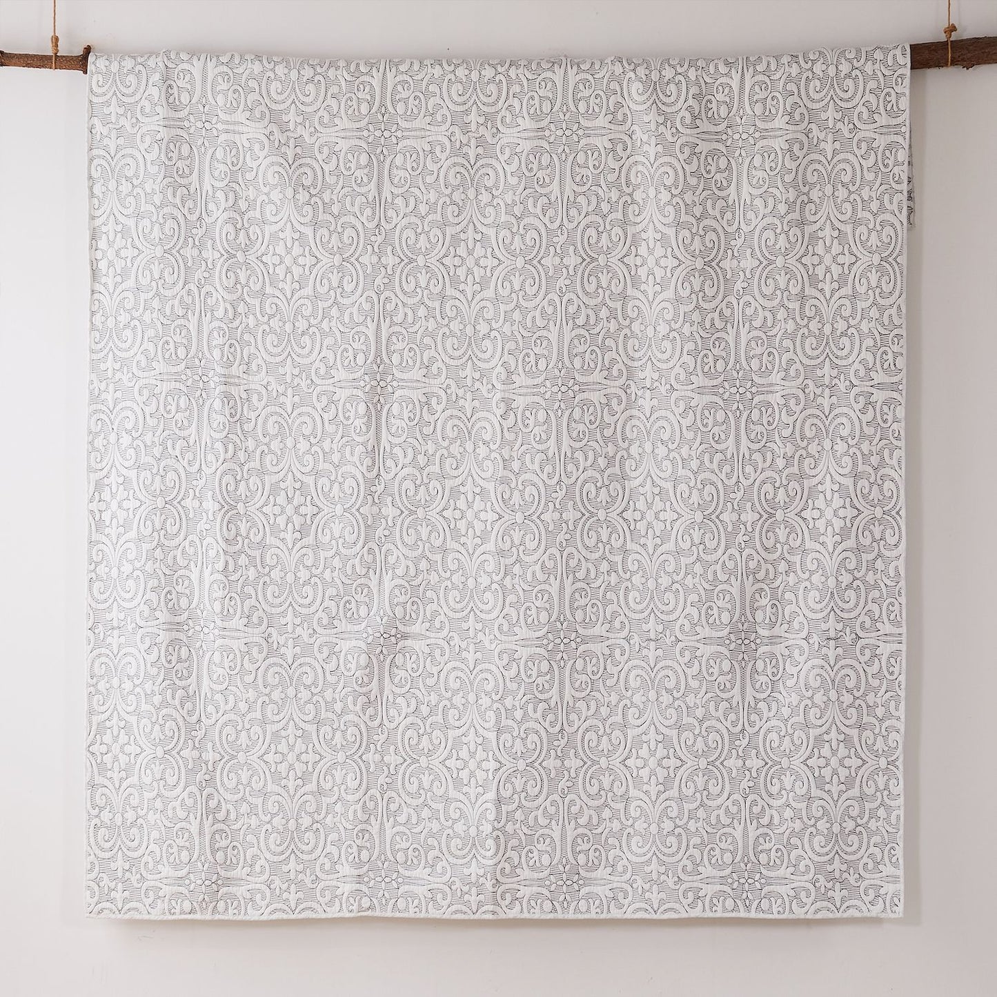 Levtex Home Sherbourne Black Stitch Quilt