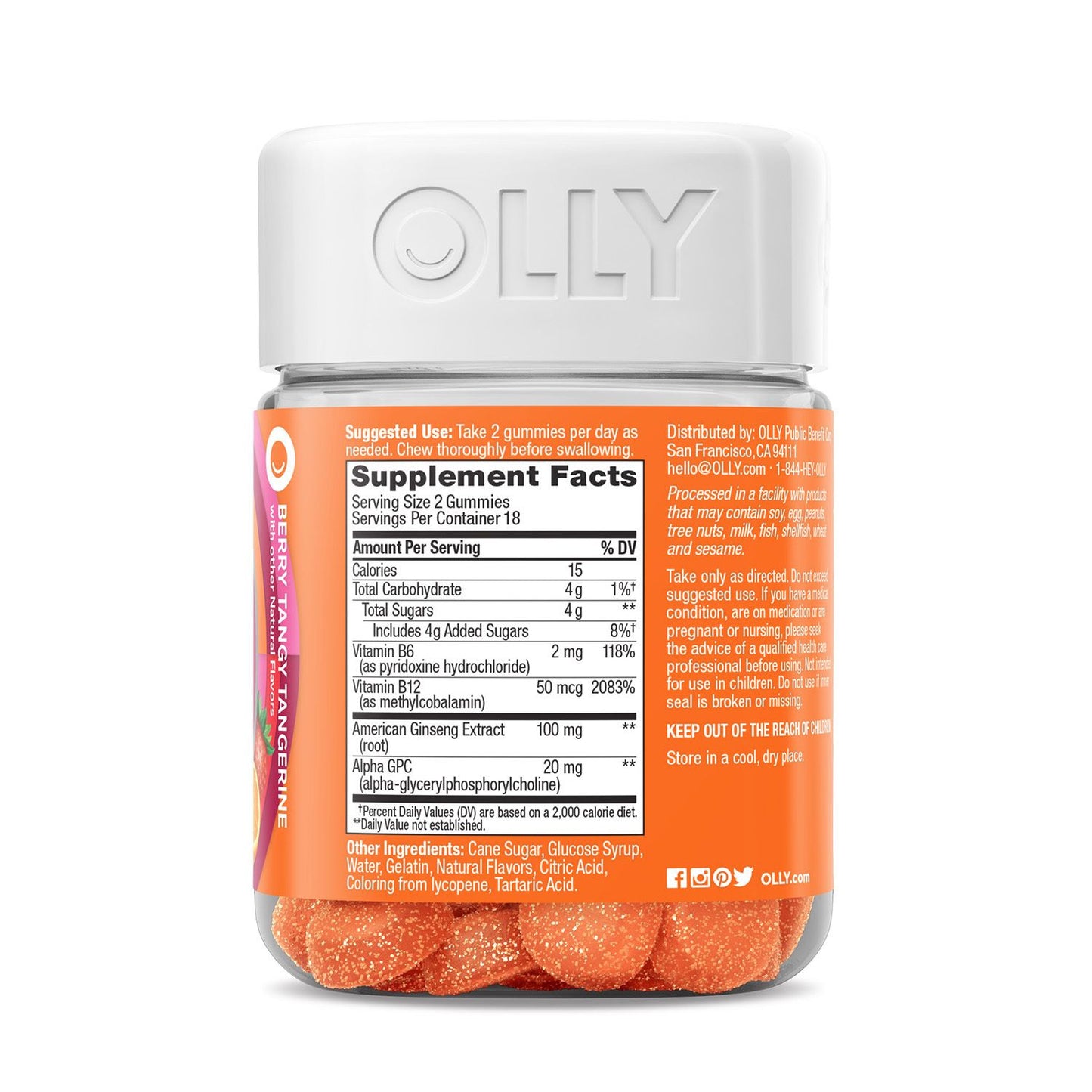 Olly Laser Focus Gummy Supplement