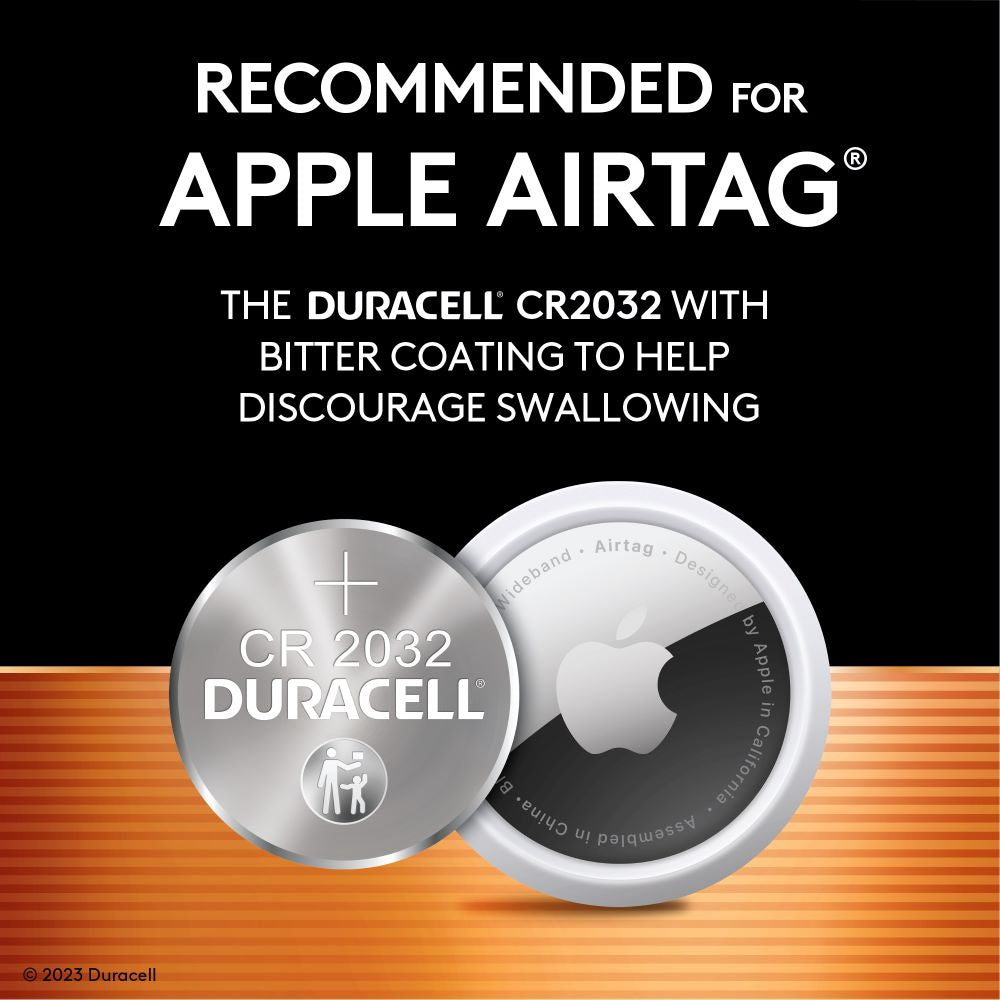 Duracell Lithium Cr2032 Coin Batteries (4-Pack)