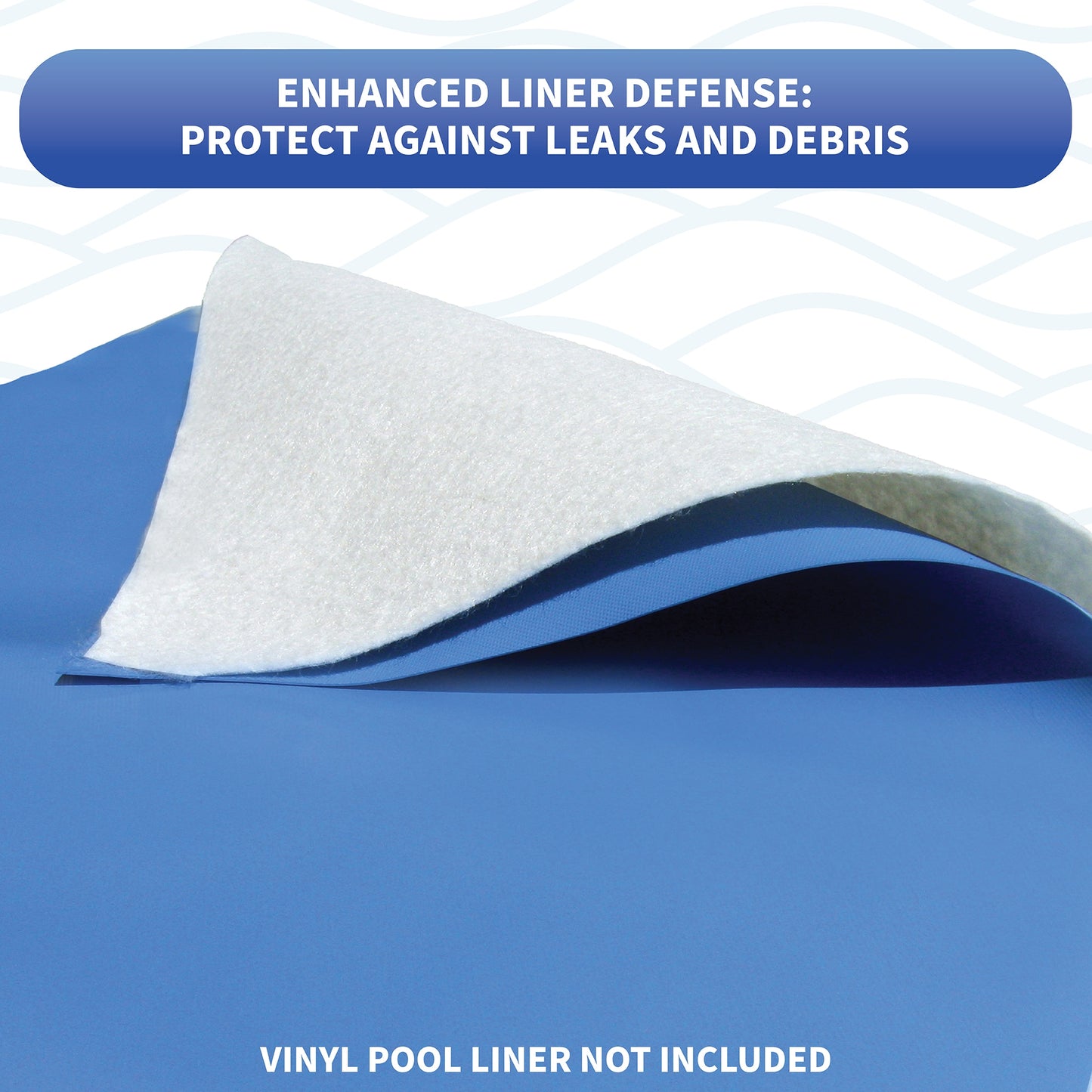 Blue Wave Above ground round 12-ft Pool Liner Pad