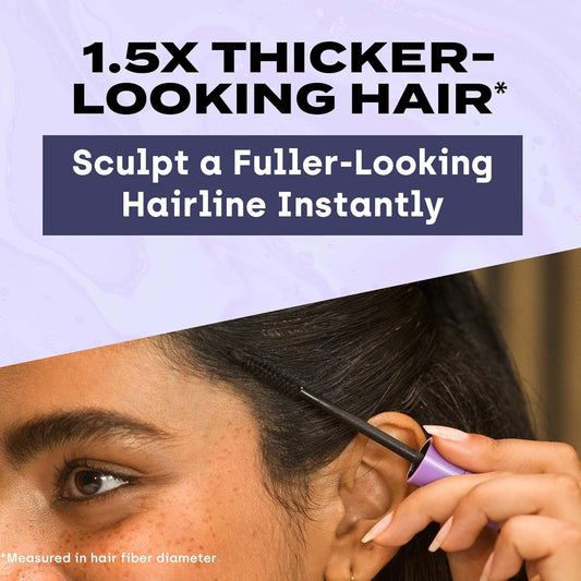 Toppik Fill Me In Hairline Filler, Hair Color Root Touchup, Hair Fibers Wand, Fills In Thinning Hairline, Hair Styling Product, 0.176 oz (5 g), Medium Blonde