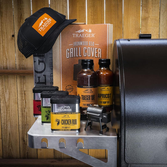 Traeger Grills BAC660 Ironwood 650 Holiday Bundle, Multicolor