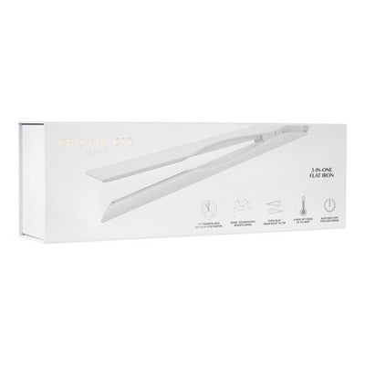 Kristin Ess 3-in-1 Titanium Flat Iron Hair Straightener for Straightening, Waving & Curling - 1 1/4"