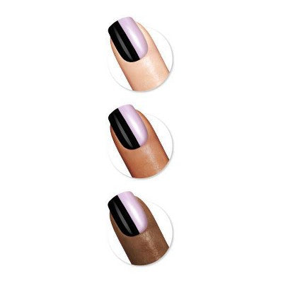 Sally Hansen Salon Effects Perfect Manicure Press on Nails Kit - Square - Check Please - 24ct