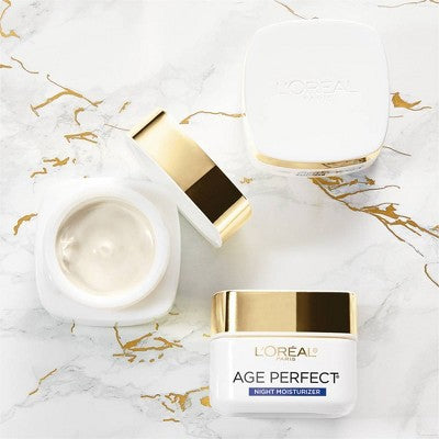 L'Oreal Paris Age Perfect Collagen Expert Night Moisturizer for Face - 2.5oz