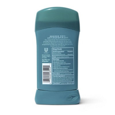 Degree Men 48-Hour Cool Rush Antiperspirant & Deodorant Stick - 2.7oz