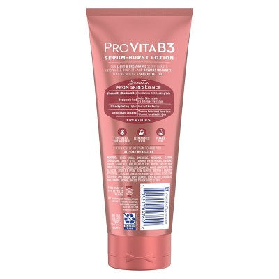 Vaseline Pro VitaB3 Serum Burst Lotion with Niacinamide, Hyaluronic Acid and Peptides, 7.5 fl oz