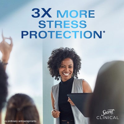 Secret Clinical Strength Clear Gel Antiperspirant and Deodorant for Women - Completely Clean - 2.6oz