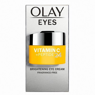 Olay Vitamin C + Peptide 24 Eye Cream - Fragrance-Free - 0.5oz