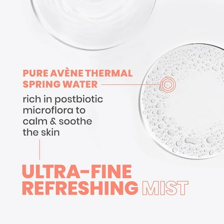 Eau Thermale Avene Thermal Spring Water, Soothing Calming Facial Mist Spray for Sensitive Skin, 10.1 Fl Oz