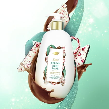 Dove Moisturizing Liquid Hand Wash for Women Peppermint Bark, 12 oz