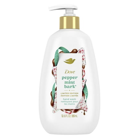 Dove Moisturizing Liquid Hand Wash for Women Peppermint Bark, 12 oz
