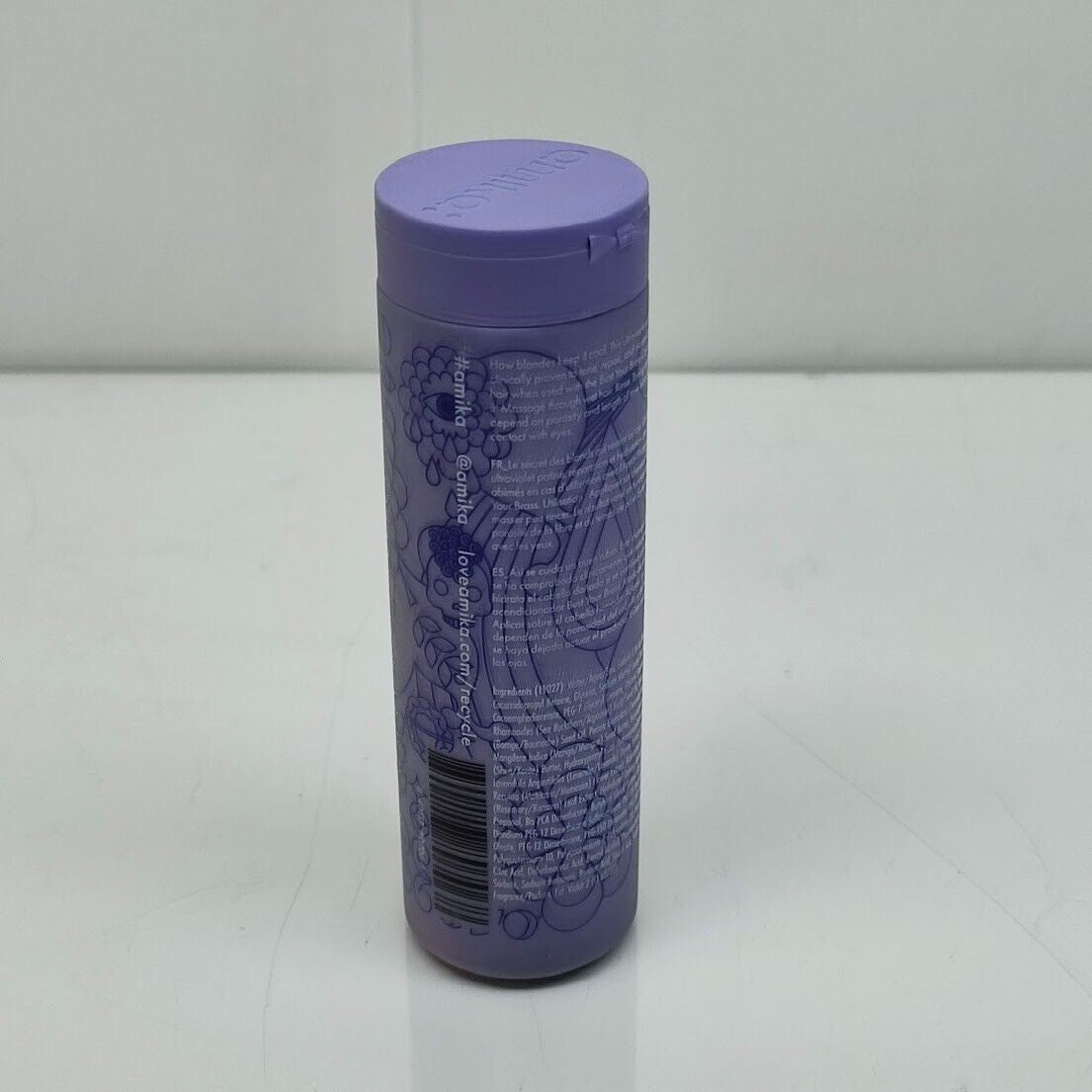 Amika Bust Your Brass Cool Blonde Repair Shampoo in Travel Size, 2 Fl Oz./60ml