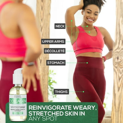 Advanced Clinicals Collagen Body Oil 3.8 fl oz