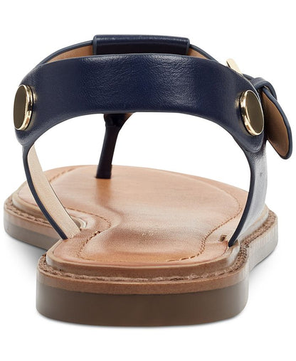 Tommy Hilfiger Women's Bennia Thong Flat Sandals - Blue - 9.5M
