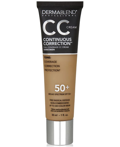 Dermablend Continuous Correction CC Cream SPF 50+ - Tan/Beige