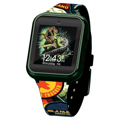 Universal Jurassic World iTime Unisex Child Interactive Smart Watch with Silicone Strap (JRW4062)