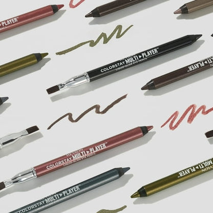 Revlon ColorStay Multiplayer Liquid-Glide Eye Pencil, Waterproof Eye Liner, 405 Fortress, 0.03 oz