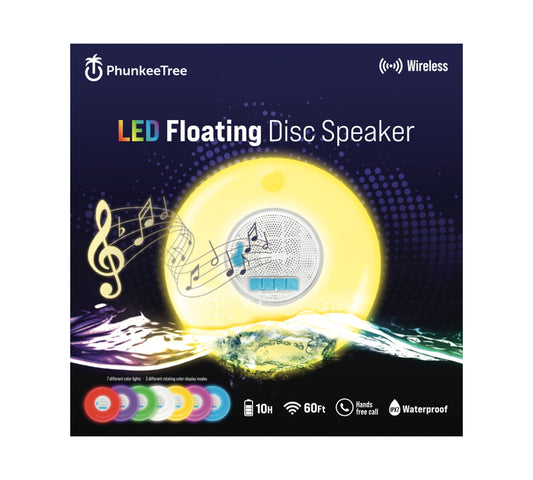 Phunkee Tree Led Floating Disc Speaker