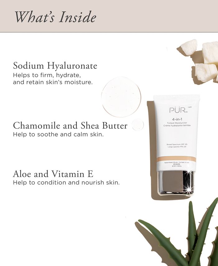 PÜR 4-In-1 Tinted Moisturizer SPF 20, MN3