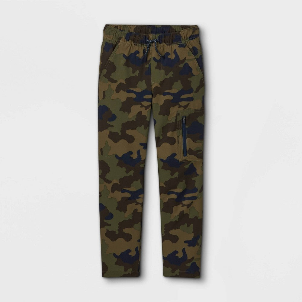 Boys' Stretch Pull-on Quick Dry Jogger Fit Pants - Cat & Jack™  Green