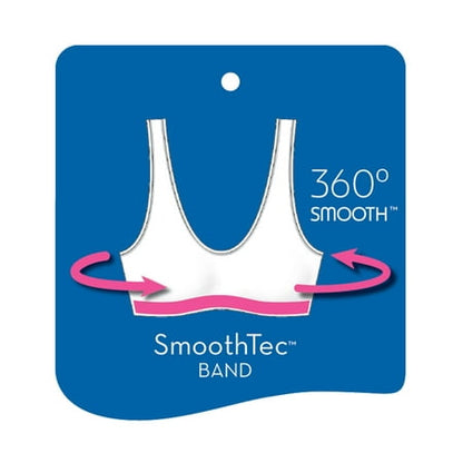 Hanes Smooth Comfort Women's Wireless T-Shirt Bra Moisture Wicking MHG796