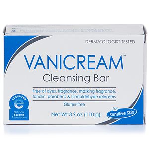 Vanicream Cleansing Bar for Sensitive Skin  3.9 Oz.