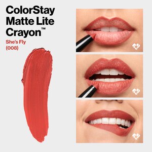 Revlon Colorstay Matte Lite Lip Crayon, She's Fly