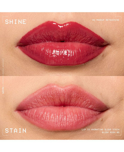 NYX Professional Makeup Lip IV Hydrating Gloss Stain - Red