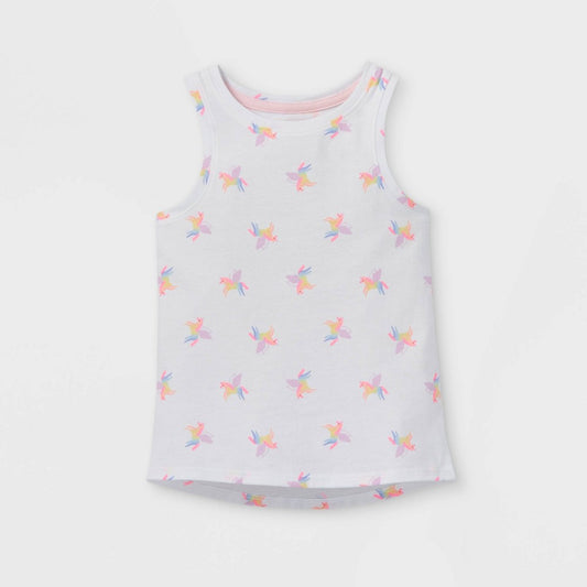 18 M Toddler Girls' Rainbow Unicorn Tank Top - Cat & Jack™
