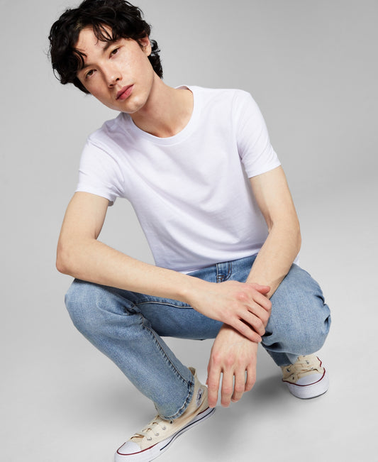 Mens Crewneck Short Sleeve T-Shirt