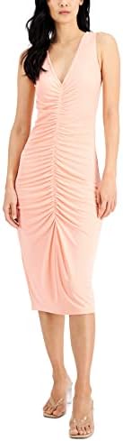 International Concepts Women's Ruched Bodycon Dress