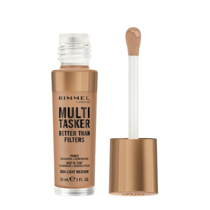 Rimmel Multi-Tasker Better than Filters Face Primer, 004 Light Medium, 1 fl oz