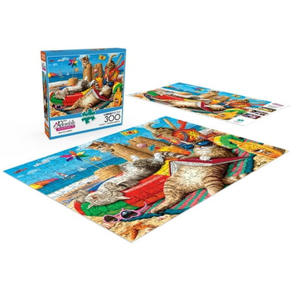 Buffalo Games - Adorable Animals - Beachcombers - 300 Piece Jigsaw Puzzle